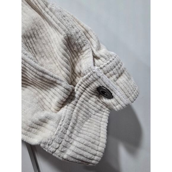 Zara Beige Ribbed Corduroy Shacket – Size Medium - Picture 16 of 16